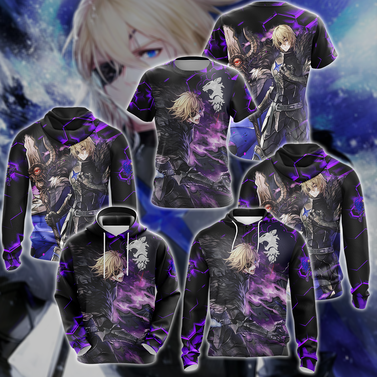 Fire Emblem Dimitri Video Game 3D All Over Print T-shirt Tank Top Zip Hoodie Pullover Hoodie Hawaiian Shirt Beach Shorts Jogger