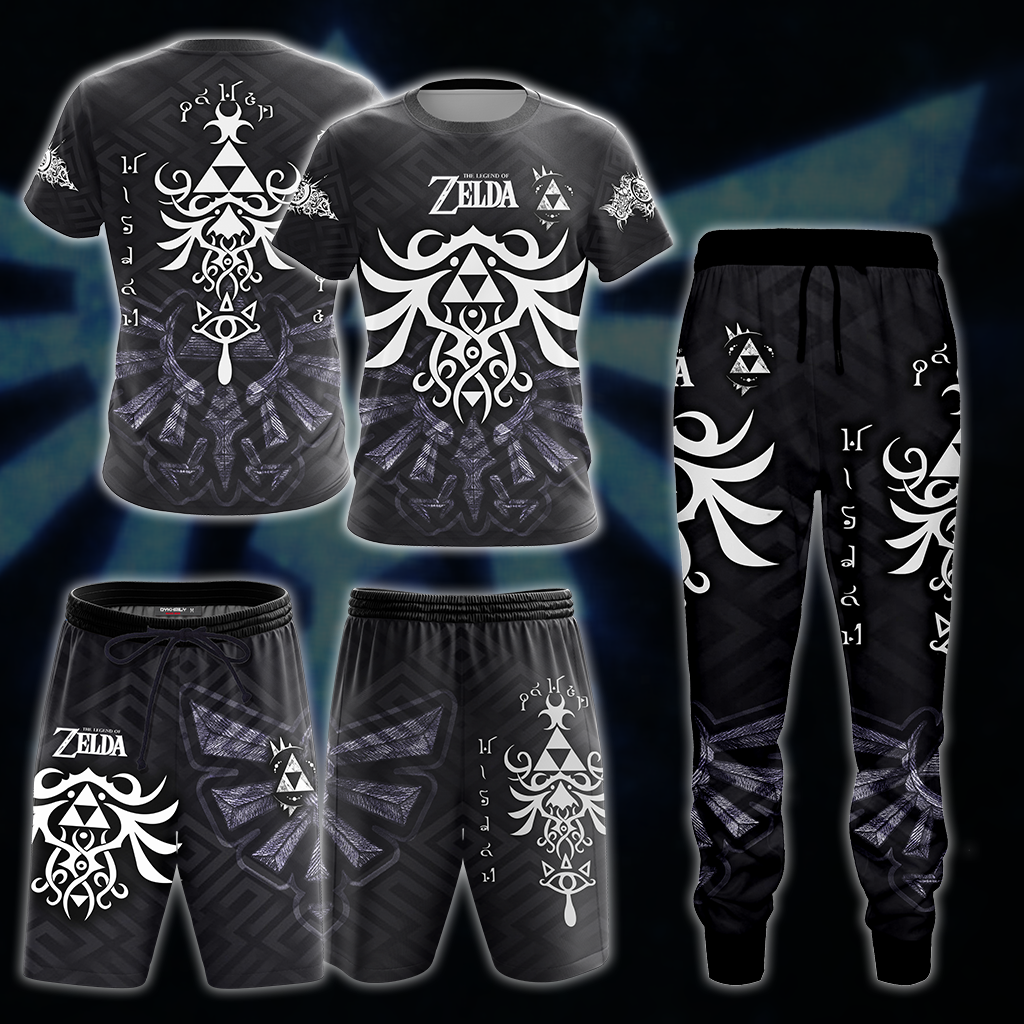 Legend of Zelda All Over Print T-shirt Tank Top Zip Hoodie Pullover Hoodie Hawaiian Shirt