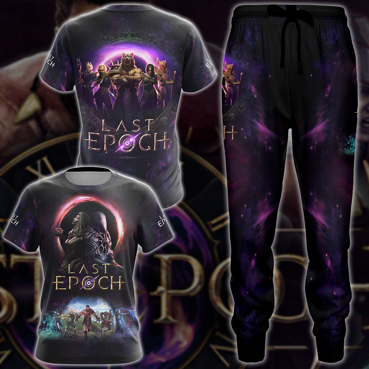 Last Epoch Video Game 3D All Over Printed T-shirt Tank Top Zip Hoodie Pullover Hoodie Hawaiian Shirt Beach Shorts Jogger