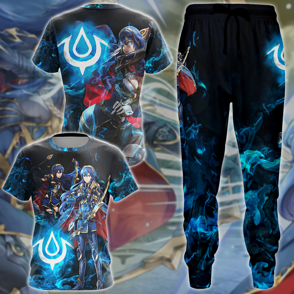 Fire Emblem Video Game 3D All Over Print T-shirt Tank Top Zip Hoodie Pullover Hoodie Hawaiian Shirt Beach Shorts Jogger