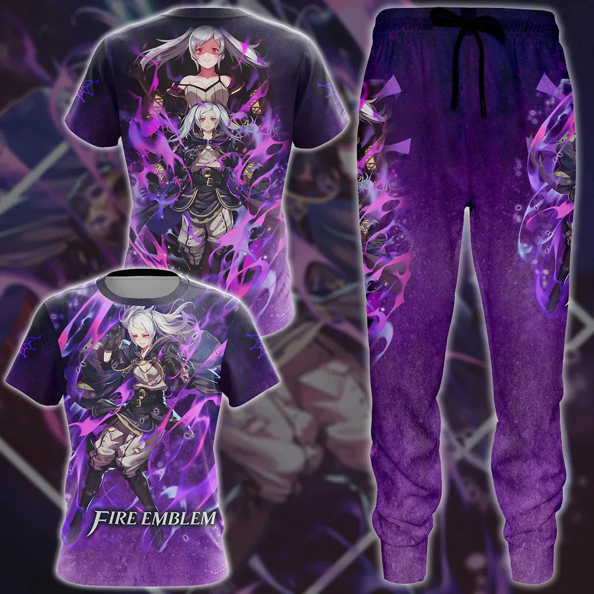 Fire Emblem Video Game 3D All Over Print T-shirt Tank Top Zip Hoodie Pullover Hoodie Hawaiian Shirt Beach Shorts Jogger