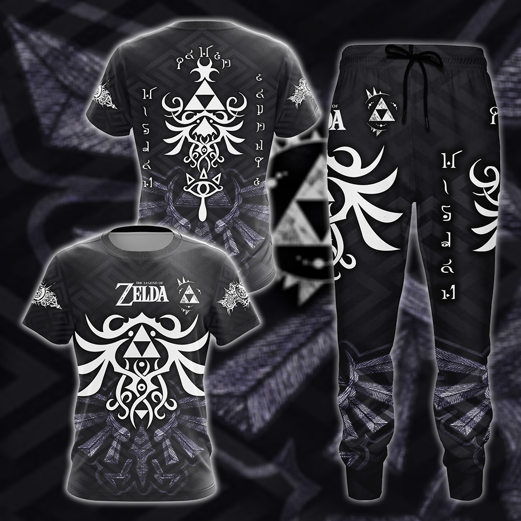 Legend of Zelda All Over Print T-shirt Tank Top Zip Hoodie Pullover Hoodie Hawaiian Shirt
