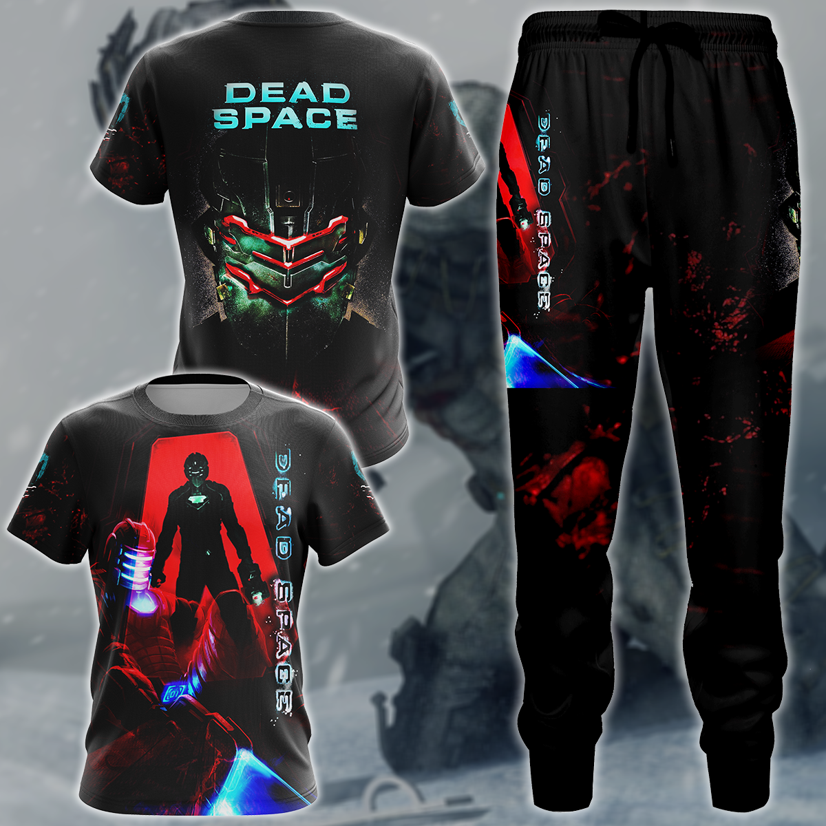 Dead Space Video Game 3D All Over Print T-shirt Tank Top Zip Hoodie Pullover Hoodie Hawaiian Shirt Beach Shorts Jogger