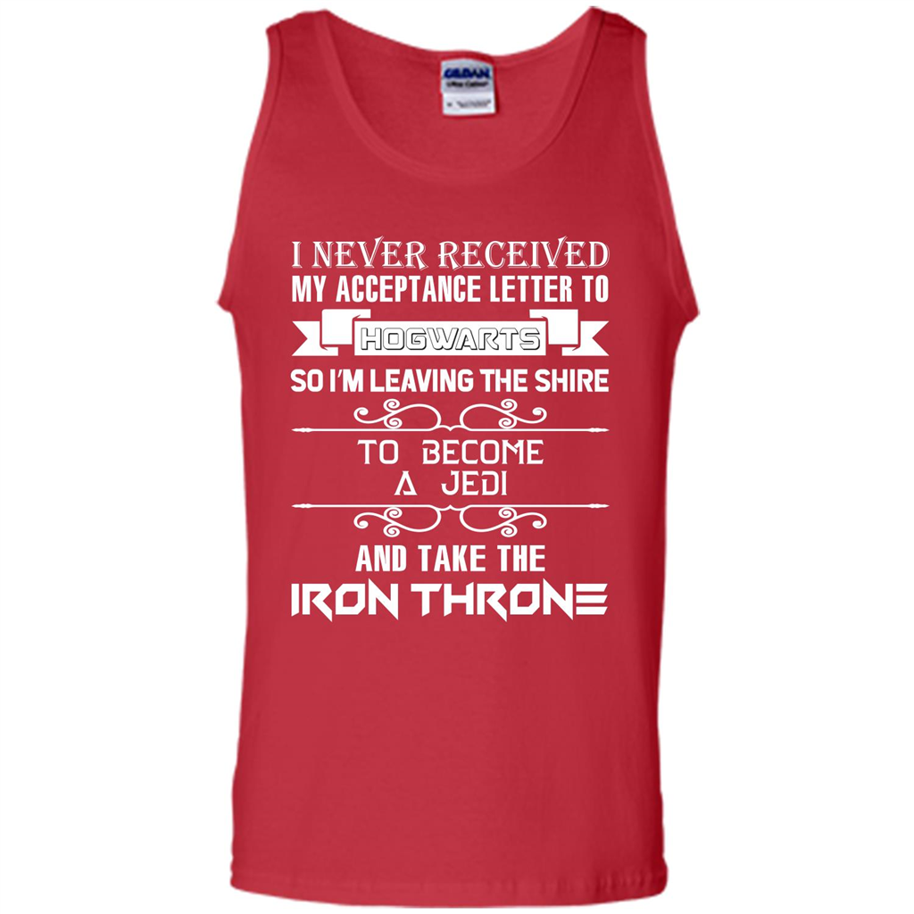 I Never Received My Acceptance Letter To Hogwarts T-shirt Red S