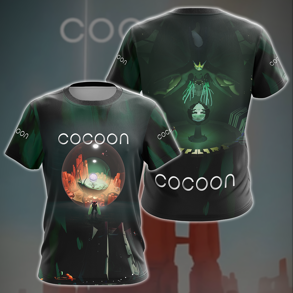 COCOON Video Game All Over Printed T-shirt Tank Top Zip Hoodie Pullover Hoodie Hawaiian Shirt Beach Shorts Joggers T-shirt S