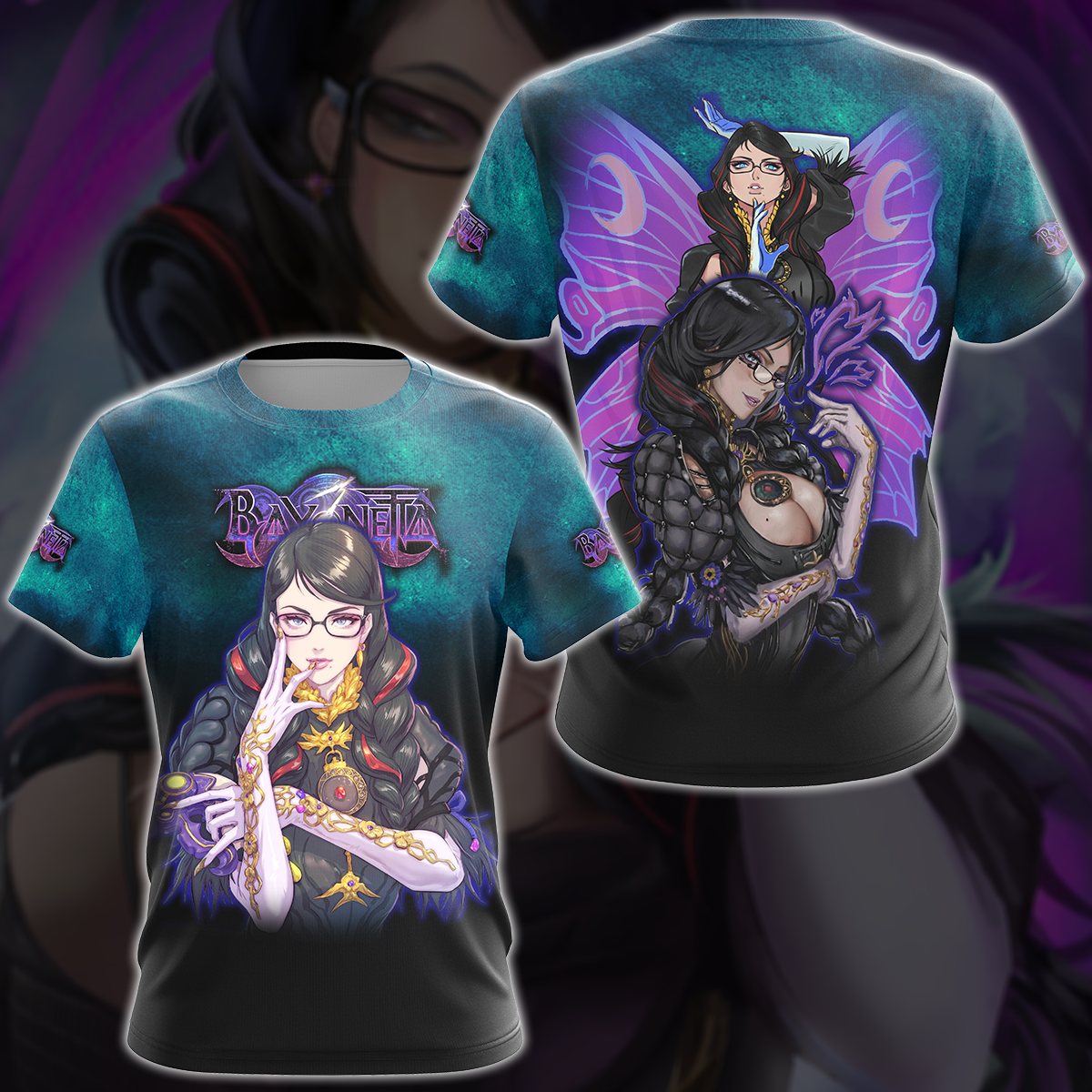 Bayonetta 3 Video Game 3D All Over Print T-shirt Tank Top Zip Hoodie Pullover Hoodie Hawaiian Shirt Beach Shorts Jogger T-shirt S