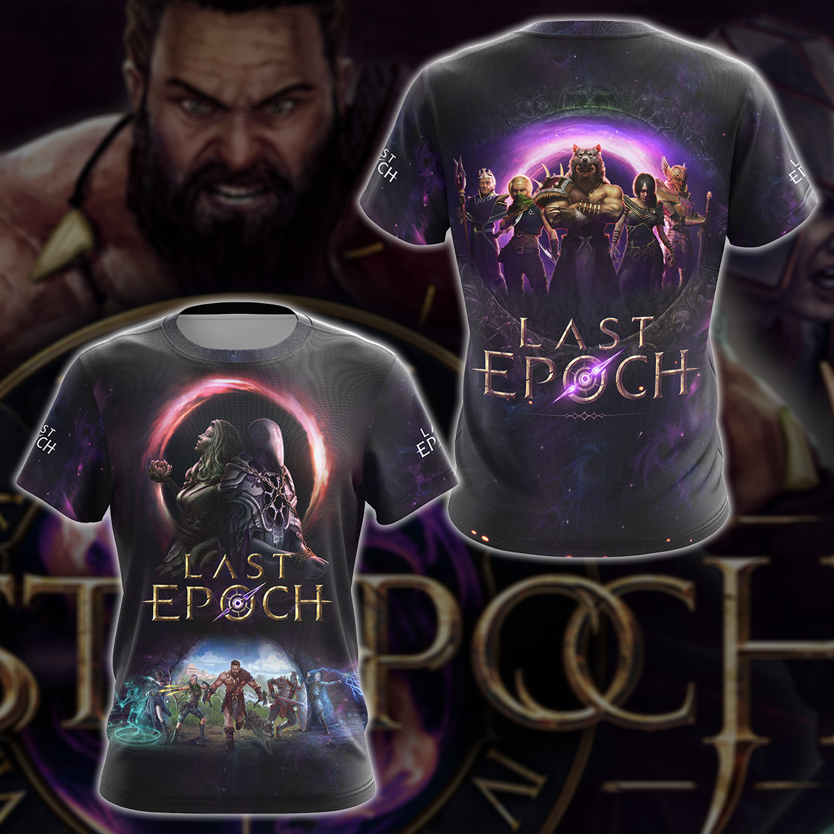 Last Epoch Video Game 3D All Over Printed T-shirt Tank Top Zip Hoodie Pullover Hoodie Hawaiian Shirt Beach Shorts Jogger T-shirt S