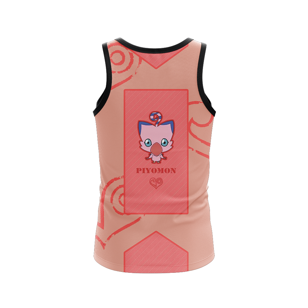Digimon The Crest Of Love Piyomon Unisex 3D T-shirt