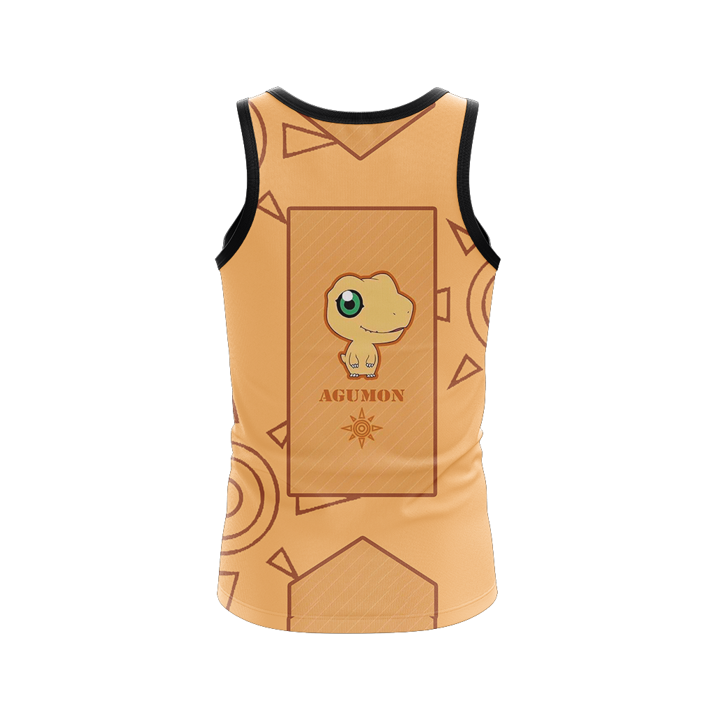 Digimon The Crest Of Courage Agumon Unisex 3D T-shirt