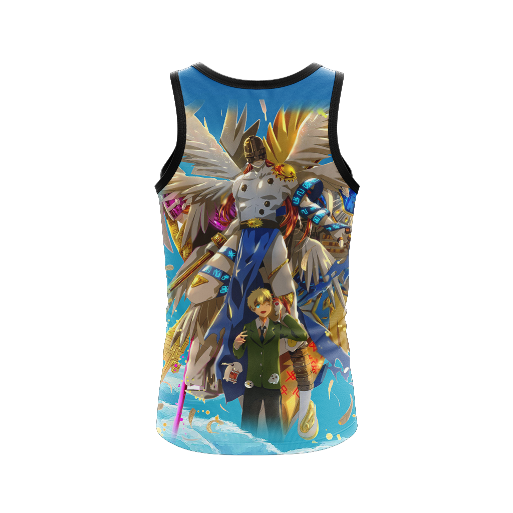 Digimon Takaishi Takeru And Angemon Unisex 3D T-shirt