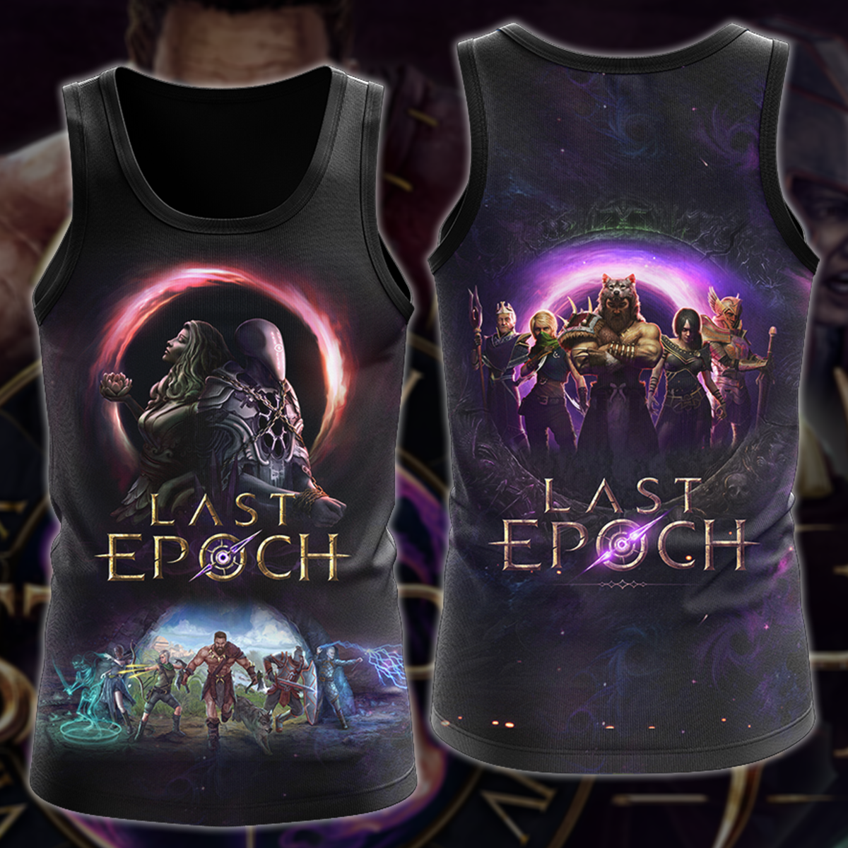 Last Epoch Video Game 3D All Over Printed T-shirt Tank Top Zip Hoodie Pullover Hoodie Hawaiian Shirt Beach Shorts Jogger Tank Top S