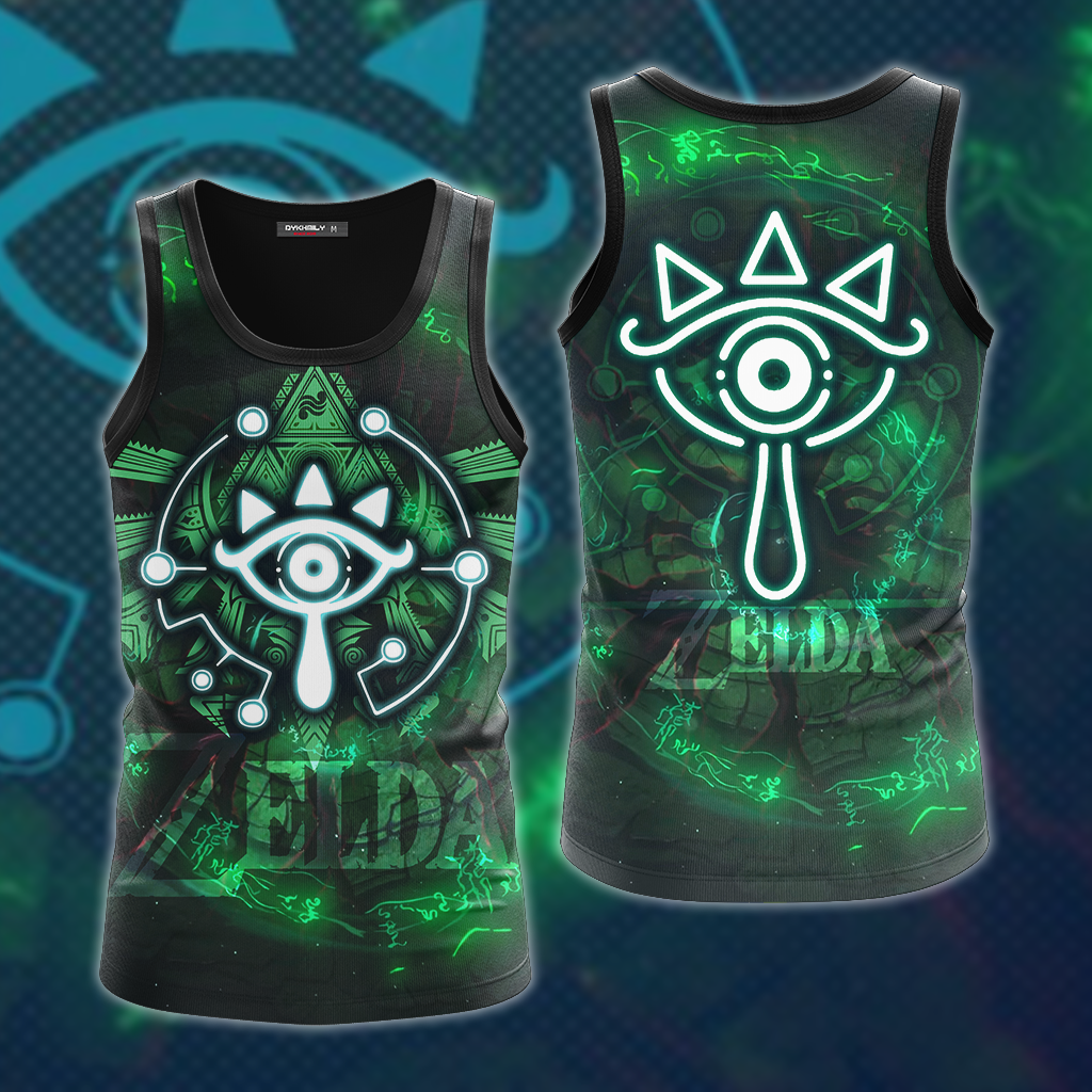 Legend of Zelda 3D All Over Print T-shirt Tank Top Zip Hoodie Pullover Hoodie Hawaiian Shirt Beach Shorts Jogger Tank Top S