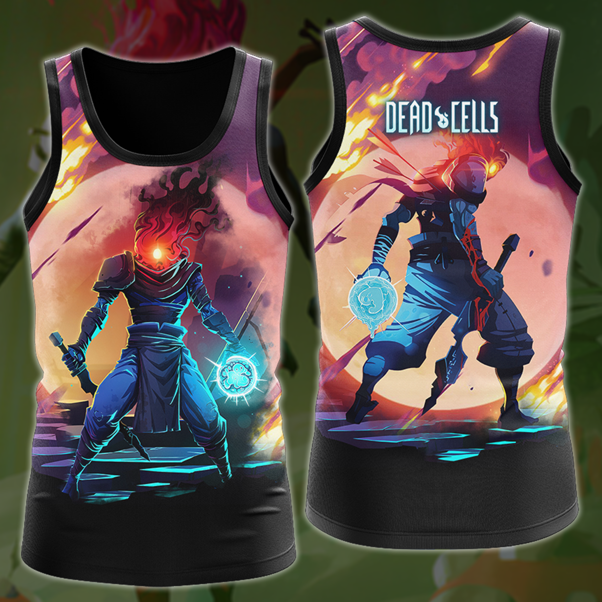 Dead Cells Video Game 3D All Over Printed T-shirt Tank Top Zip Hoodie Pullover Hoodie Hawaiian Shirt Beach Shorts Jogger Tank Top S