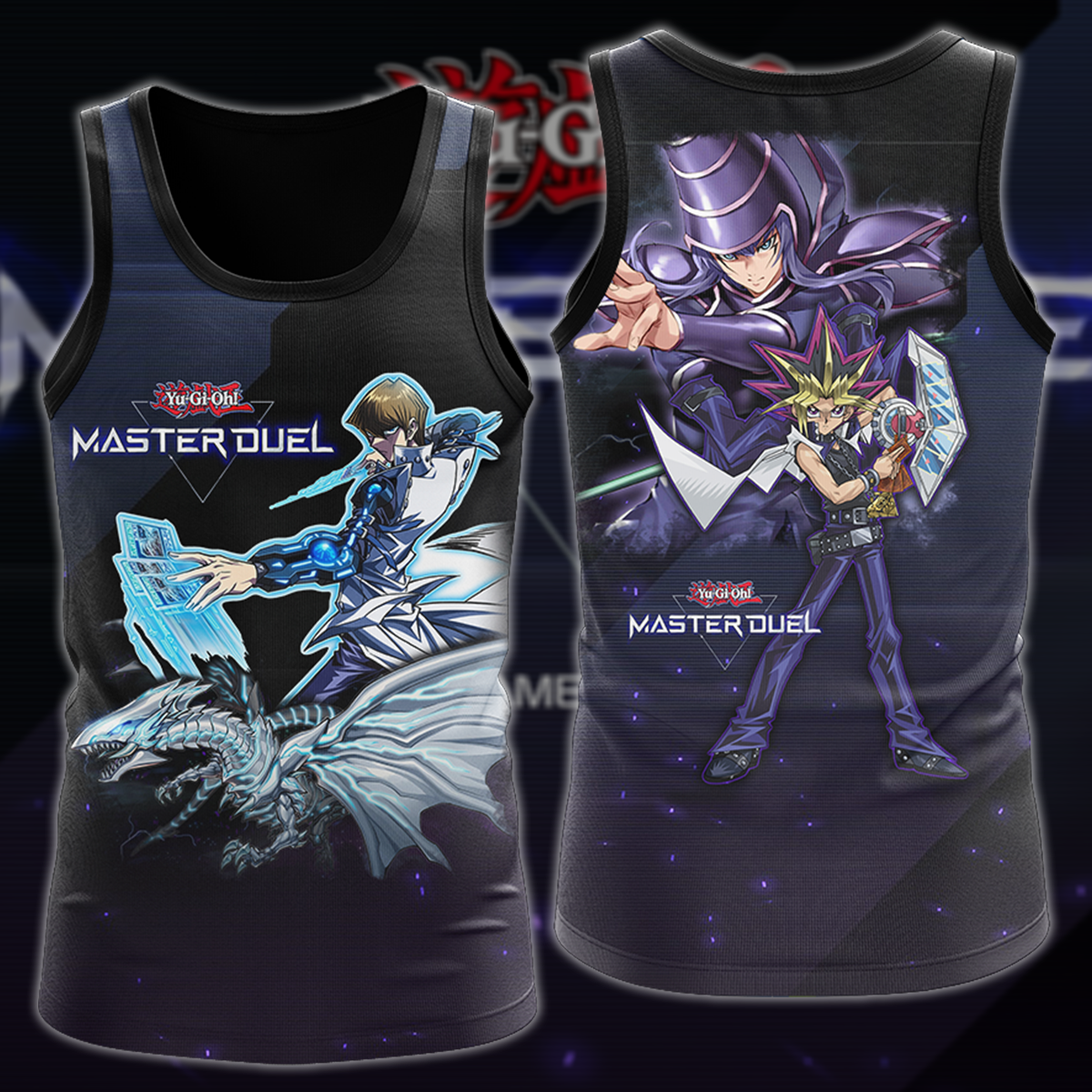 Yu-Gi-Oh! Master Duel Video Game 3D All Over Printed T-shirt Tank Top Zip Hoodie Pullover Hoodie Hawaiian Shirt Beach Shorts Jogger Tank Top S