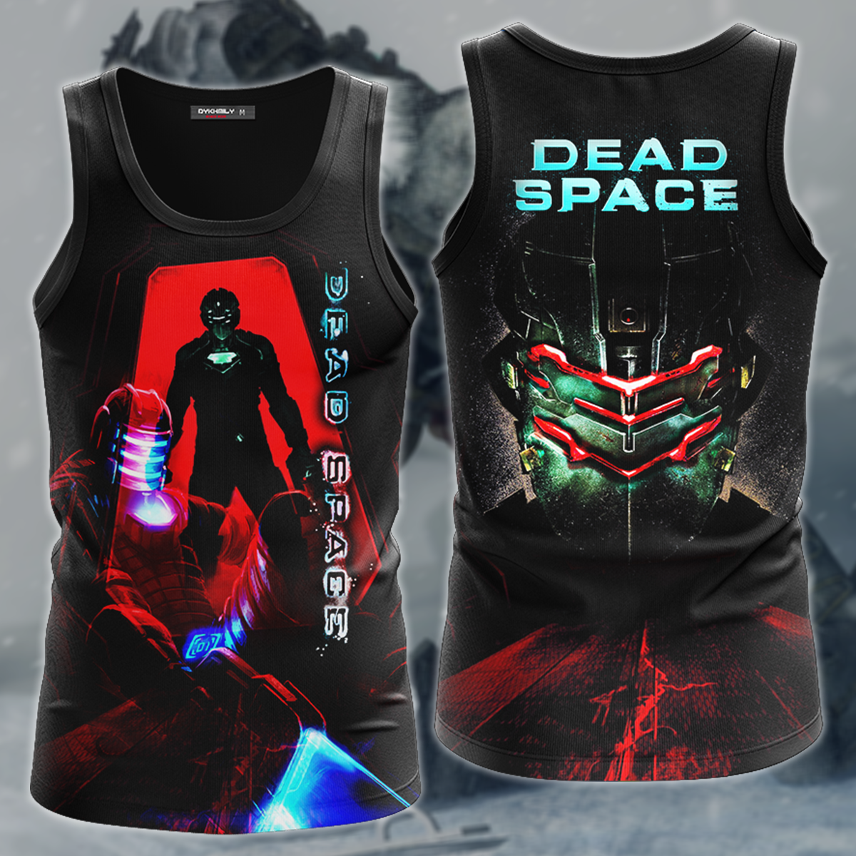 Dead Space Video Game 3D All Over Print T-shirt Tank Top Zip Hoodie Pullover Hoodie Hawaiian Shirt Beach Shorts Jogger Tank Top S