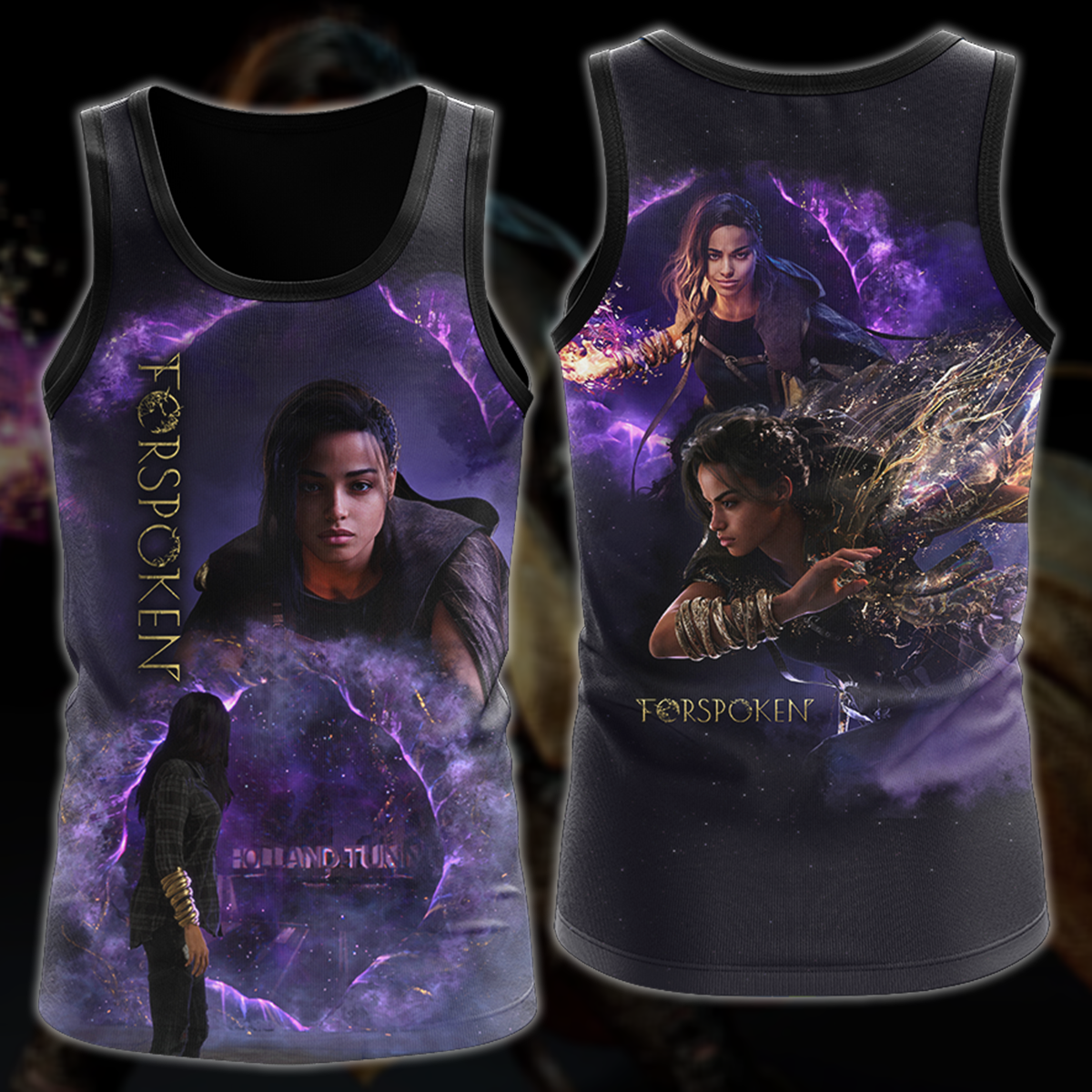 Forspoken Video Game 3D All Over Printed T-shirt Tank Top Zip Hoodie Pullover Hoodie Hawaiian Shirt Beach Shorts Jogger Tank Top S