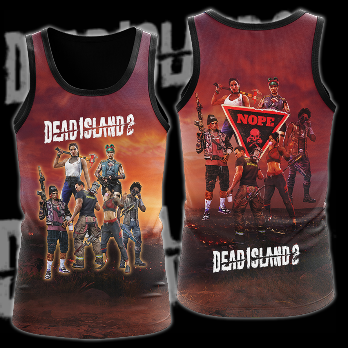 Dead Island 2 Video Game 3D All Over Printed T-shirt Tank Top Zip Hoodie Pullover Hoodie Hawaiian Shirt Beach Shorts Jogger Tank Top S
