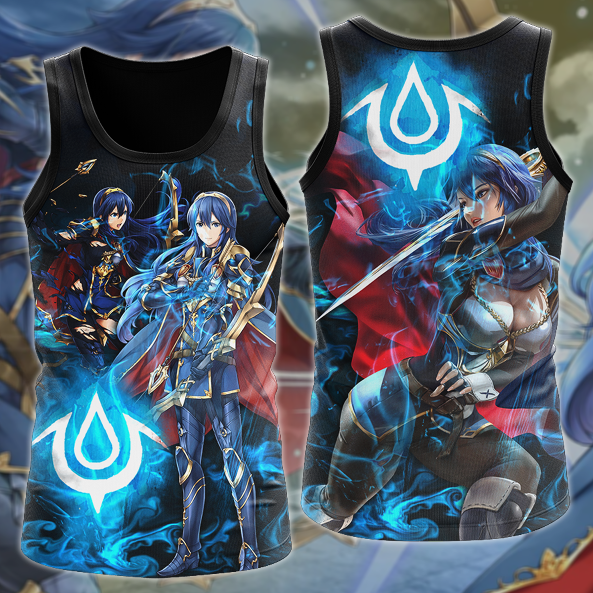 Fire Emblem Video Game 3D All Over Print T-shirt Tank Top Zip Hoodie Pullover Hoodie Hawaiian Shirt Beach Shorts Jogger Tank Top S