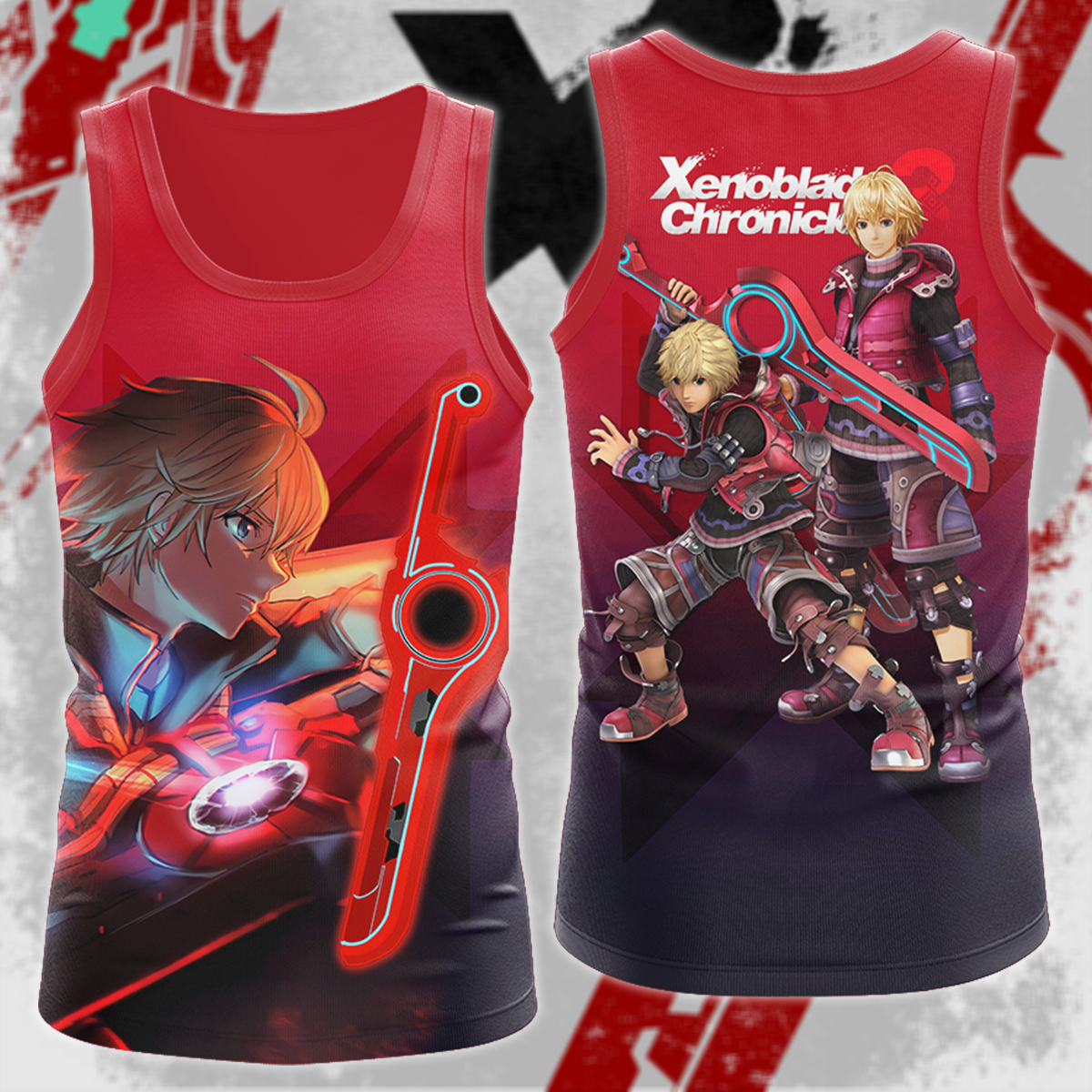 Xenoblade Chronicles 3 Video Game 3D All Over Print T-shirt Tank Top Zip Hoodie Pullover Hoodie Hawaiian Shirt Beach Shorts Jogger Tank Top S
