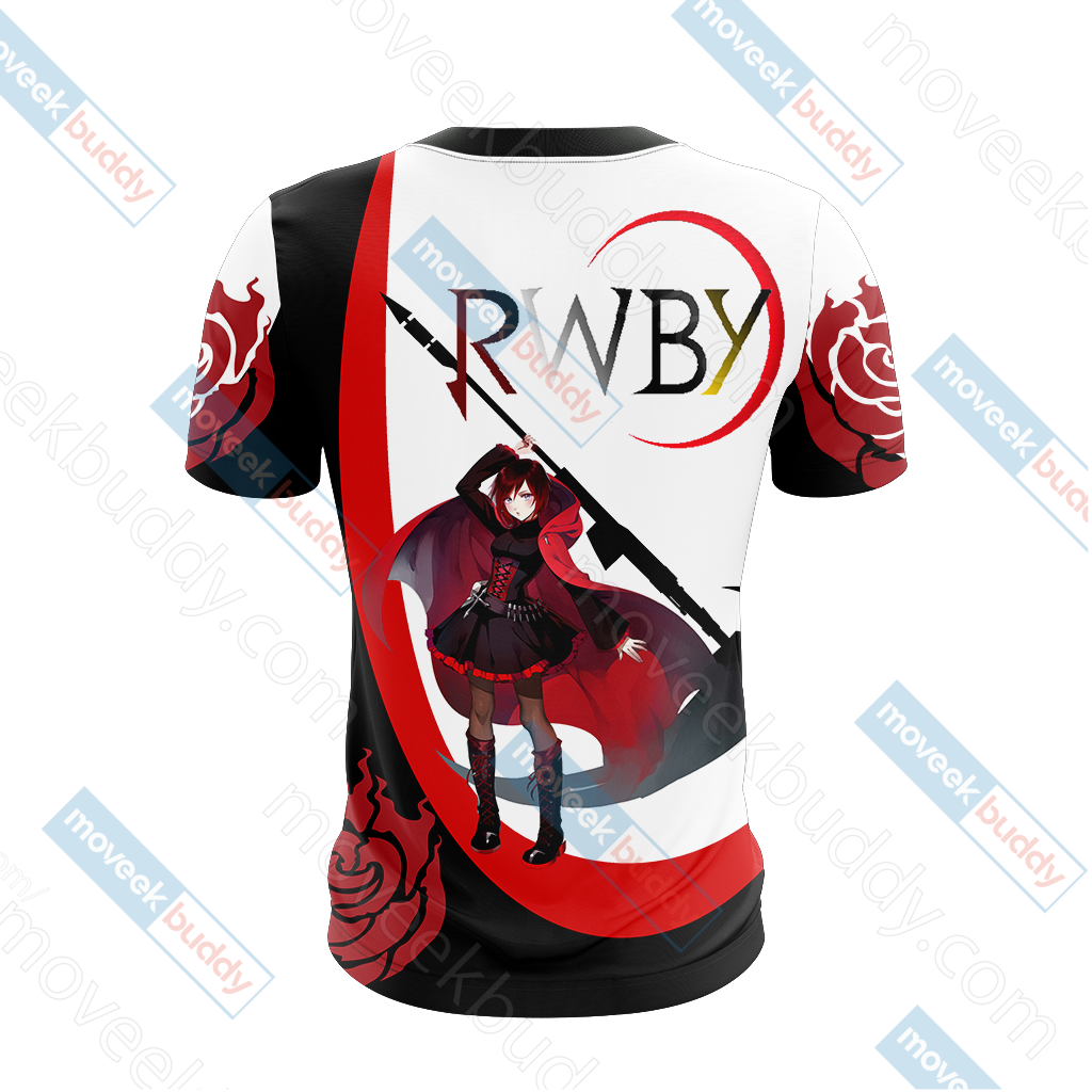 RWBY - Ruby Rose New Unisex 3D T-shirt