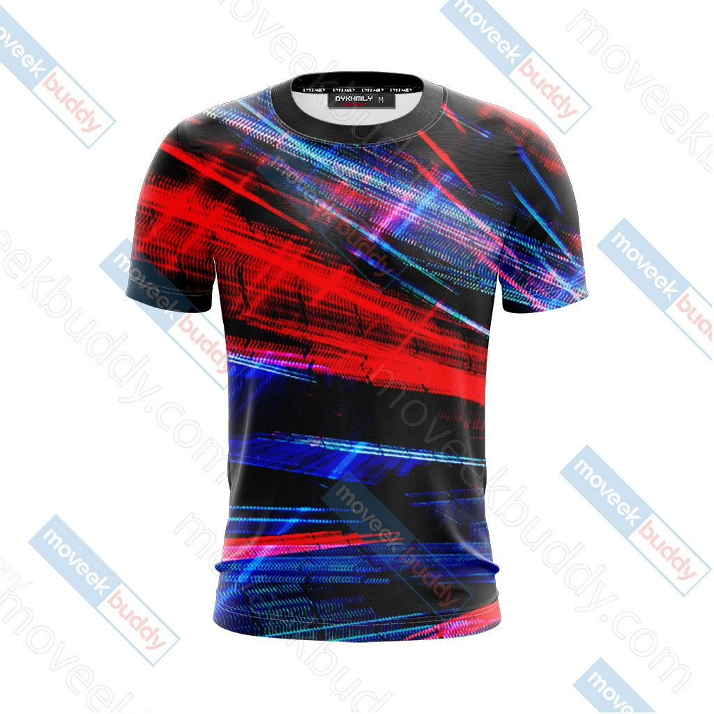 Red vs. Blue Unisex 3D T-shirt