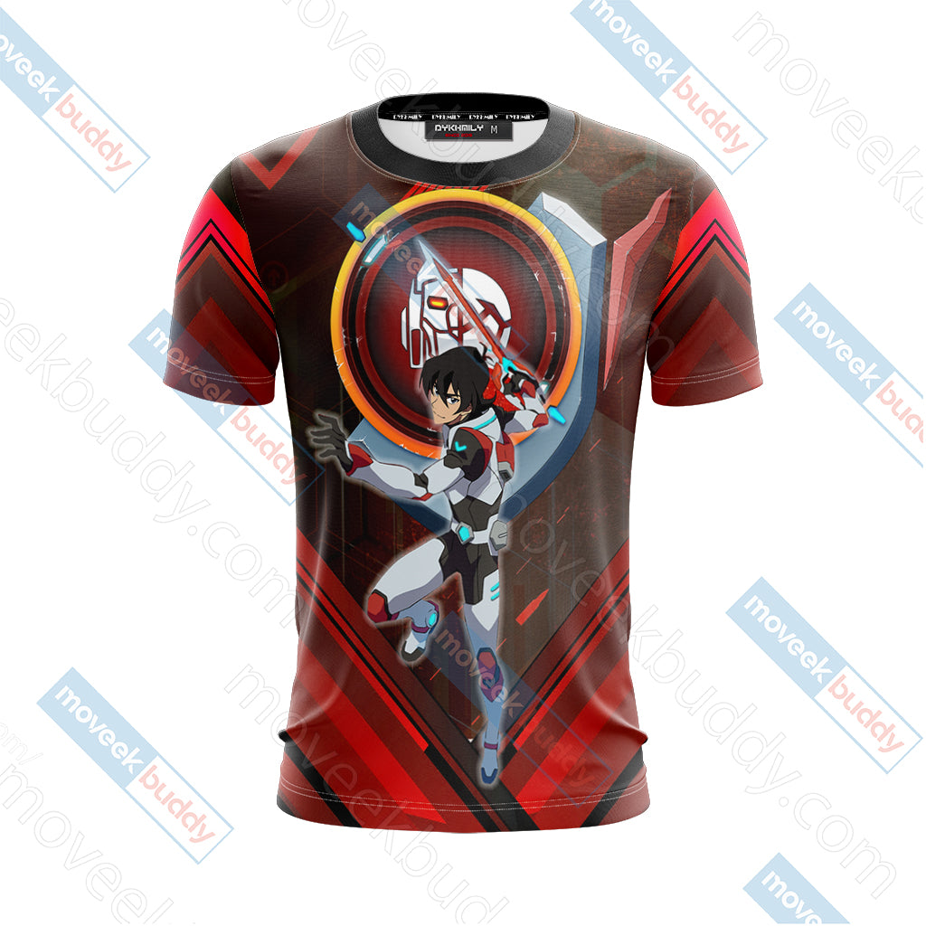 Voltron: Legendary Defender Keith Unisex 3D T-shirt