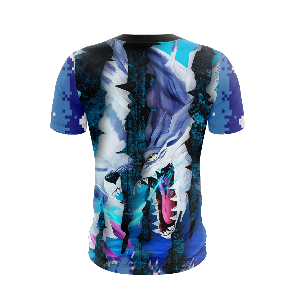 Digimon - Garurumon New Unisex 3D T-shirt