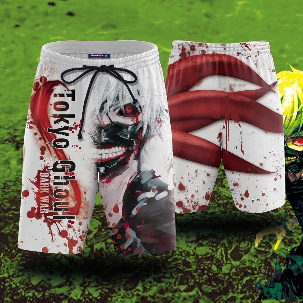 Kaneki Ken Dark War Tokyo Ghoul Beach Short S
