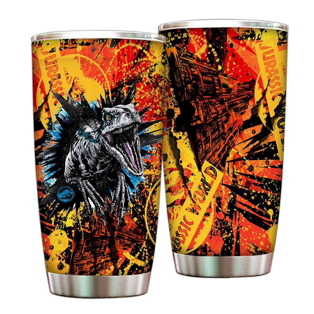Jurassic Park New Tumbler 20 Oz