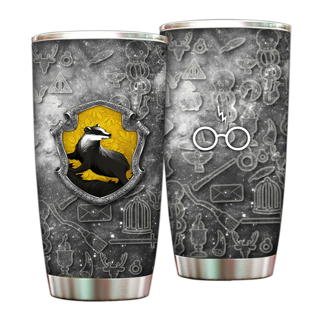The Hufflepuff Badger Harry Potter Tumbler 20 Oz