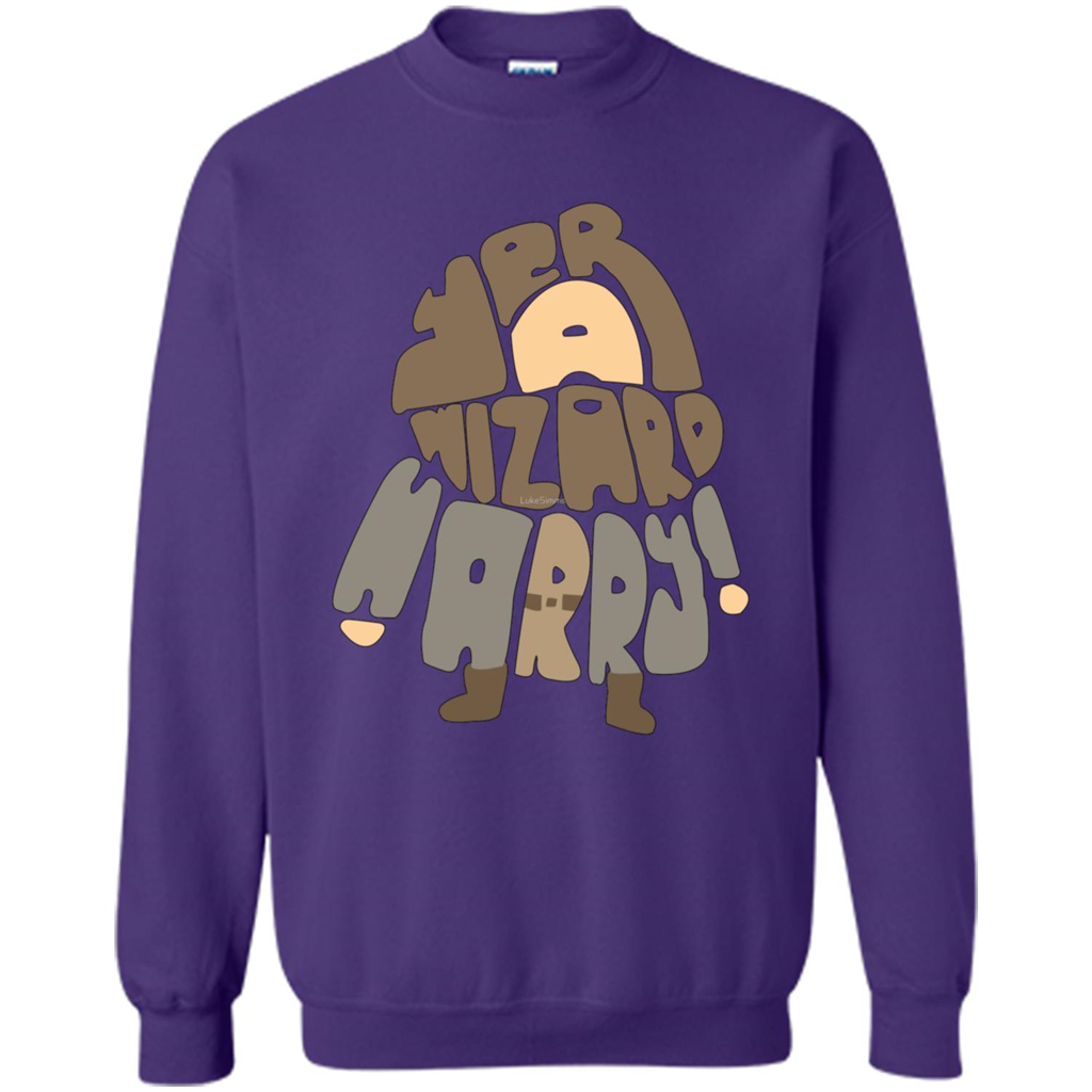 Movies T-shirt Yer A Wizard Harry Purple S