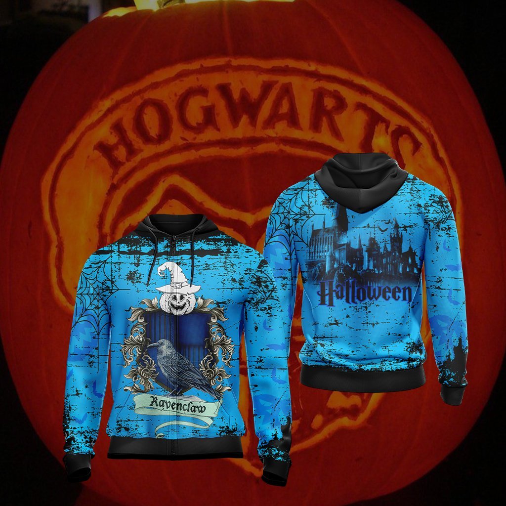Wise Like A Ravenclaw Harry Potter - Halloween Unisex 3D T-shirt Zip Hoodie S