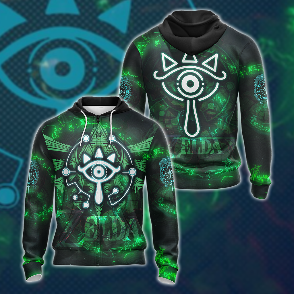 Legend of Zelda 3D All Over Print T-shirt Tank Top Zip Hoodie Pullover Hoodie Hawaiian Shirt Beach Shorts Jogger Zip Hoodie S