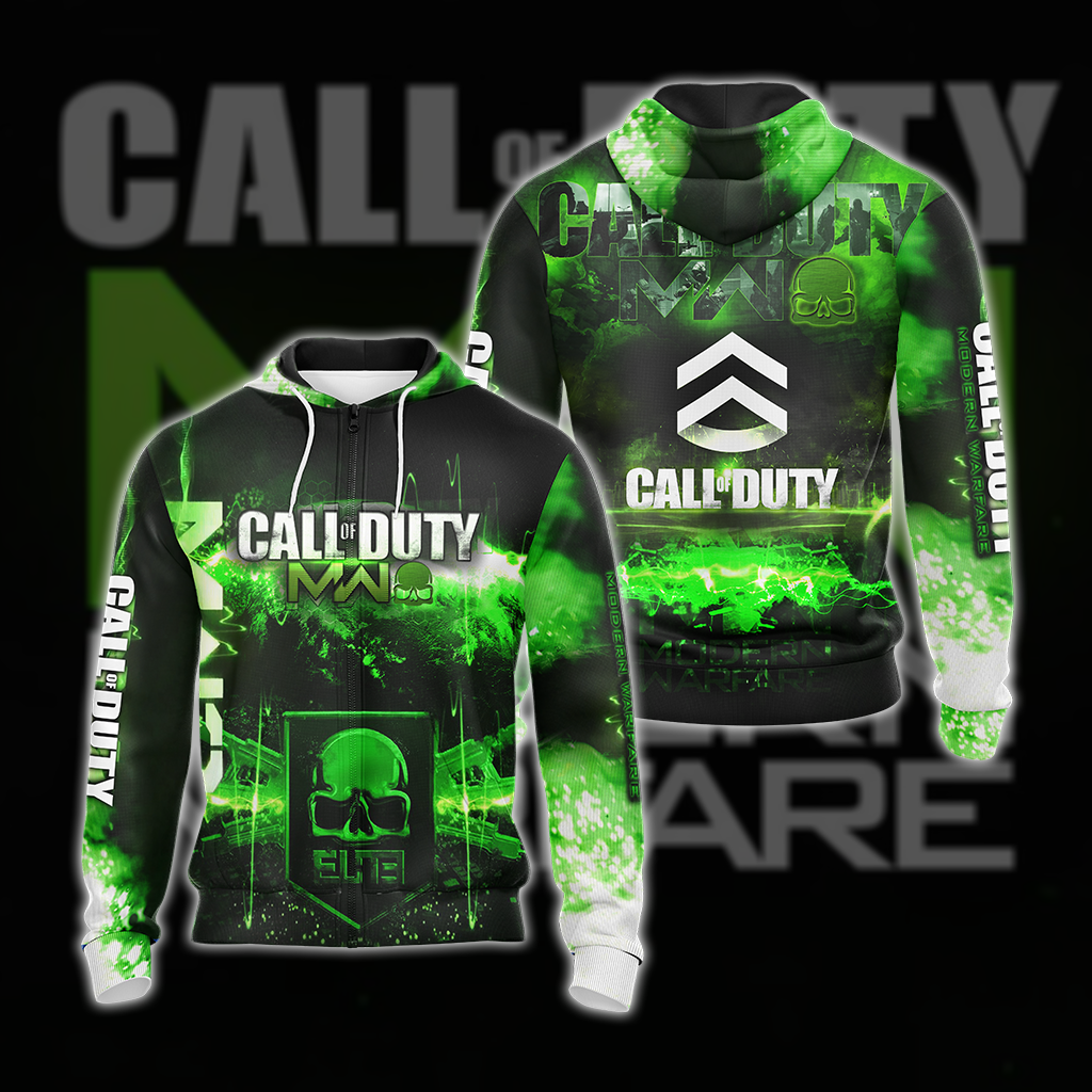 Call of Duty: Modern Warfare All Over Print T-shirt Tank Top Zip Hoodie Pullover Hoodie Hawaiian Shirt Zip Hoodie S