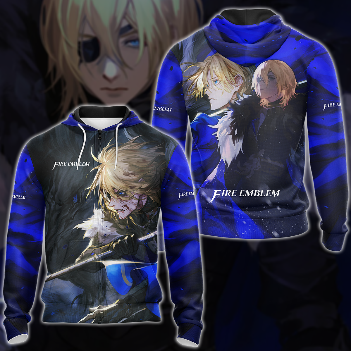 Fire Emblem Video Game 3D All Over Printed T-shirt Tank Top Zip Hoodie Pullover Hoodie Hawaiian Shirt Beach Shorts Jogger Zip Hoodie S