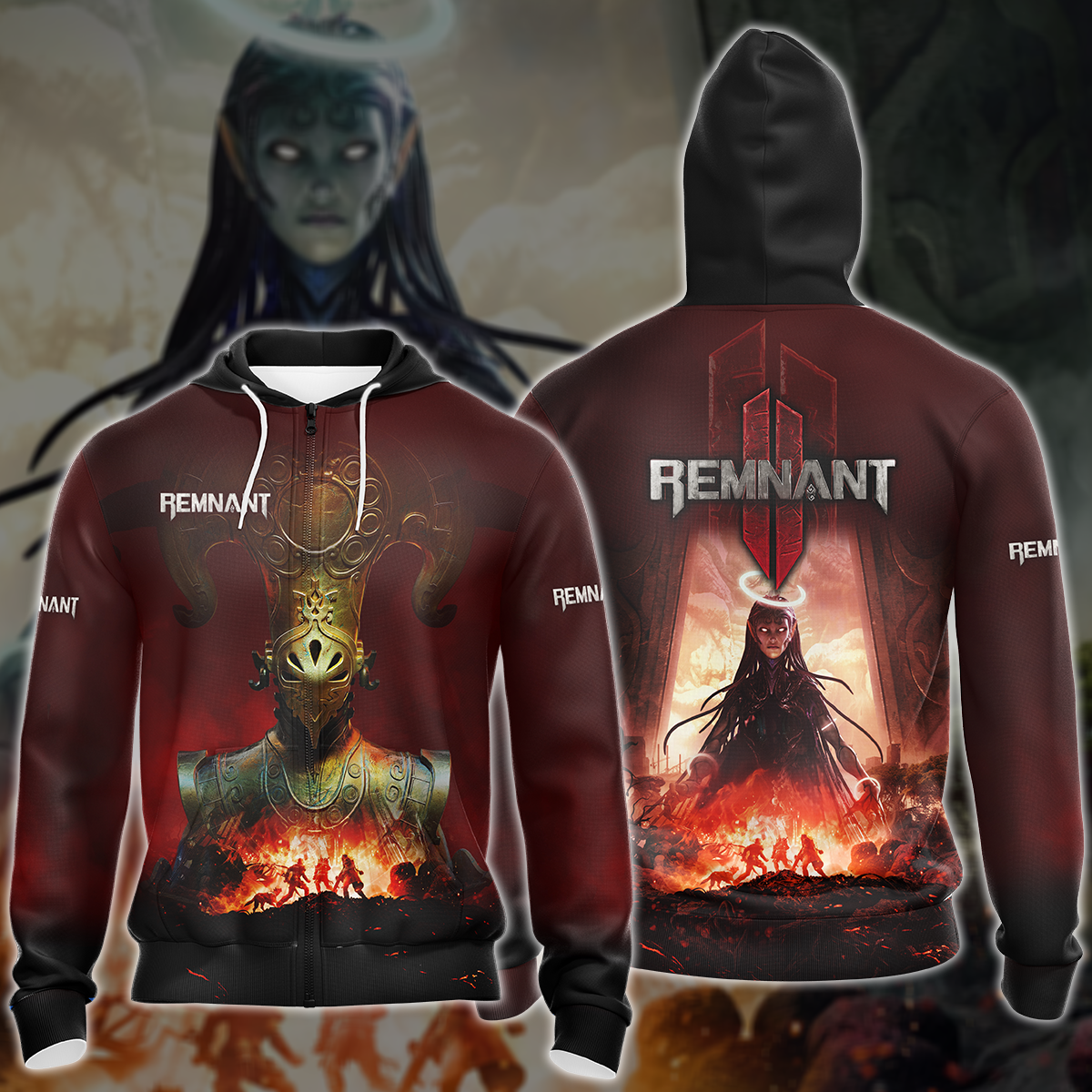 Remnant 2 Video Game All-Over T-shirt Hoodie Tank Top Hawaiian Shirt Beach Shorts Joggers Zip Hoodie S