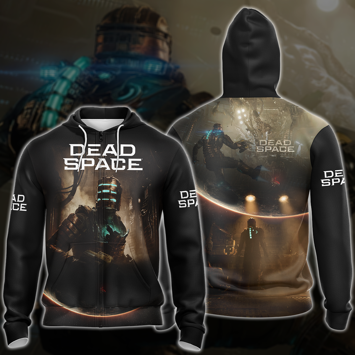 Dead Space 2023 Video Game 3D All Over Printed T-shirt Tank Top Zip Hoodie Pullover Hoodie Hawaiian Shirt Beach Shorts Jogger Zip Hoodie S