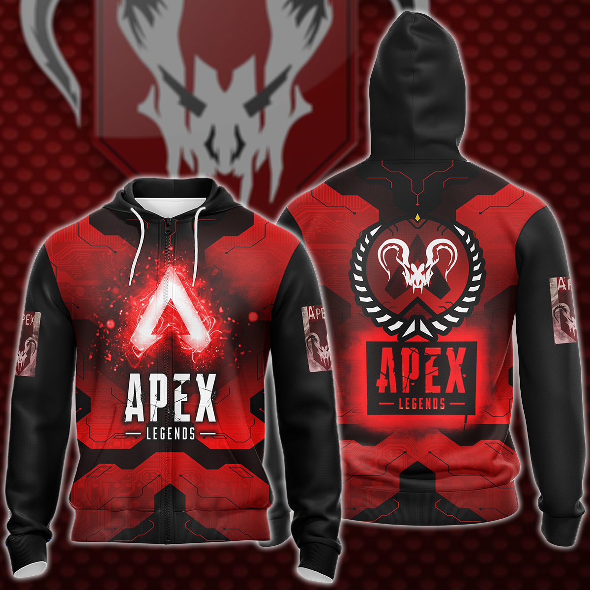 Apex Legends Video Game 3D All Over Printed T-shirt Tank Top Zip Hoodie Pullover Hoodie Hawaiian Shirt Beach Shorts Jogger Zip Hoodie S