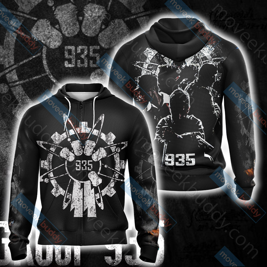 Call of Duty - Group 935 Unisex 3D T-shirt Zip Hoodie XS