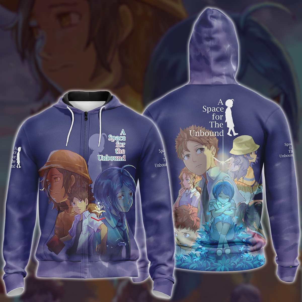 A Space For The Unbound Video Game All Over Printed T-shirt Tank Top Zip Hoodie Pullover Hoodie Hawaiian Shirt Beach Shorts Joggers Zip Hoodie S