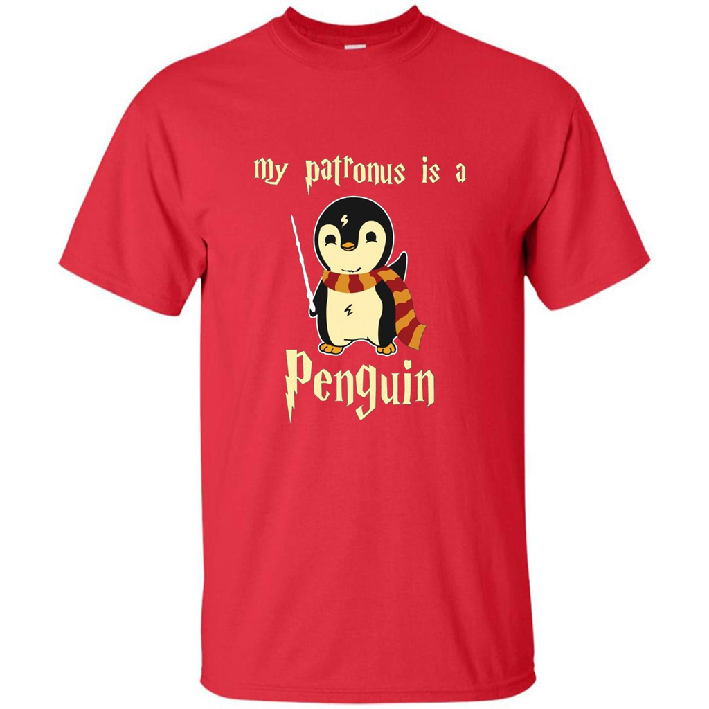 Penguin T-Shirt My Patronus Is A Penguin Hot 2017 T-Shirt Red S