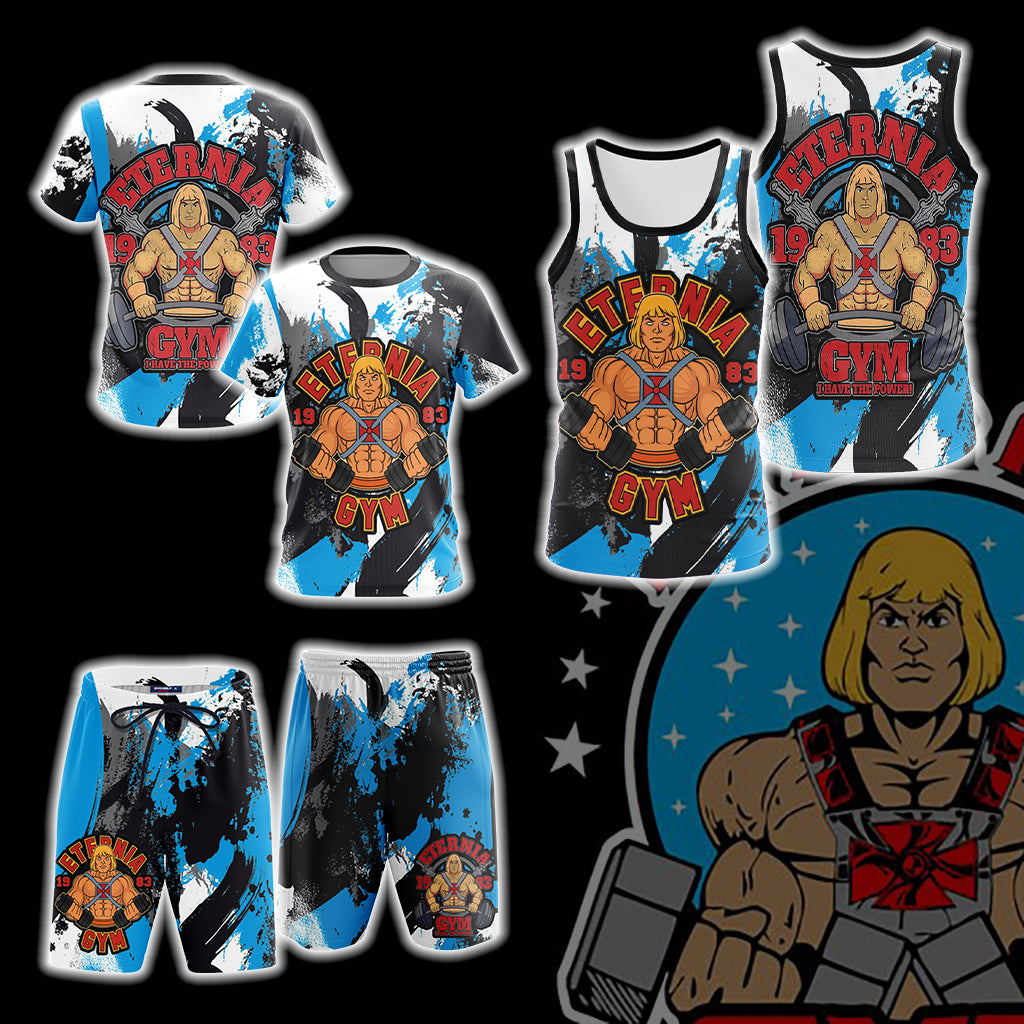 He Man Eternia Gym Beach Shorts