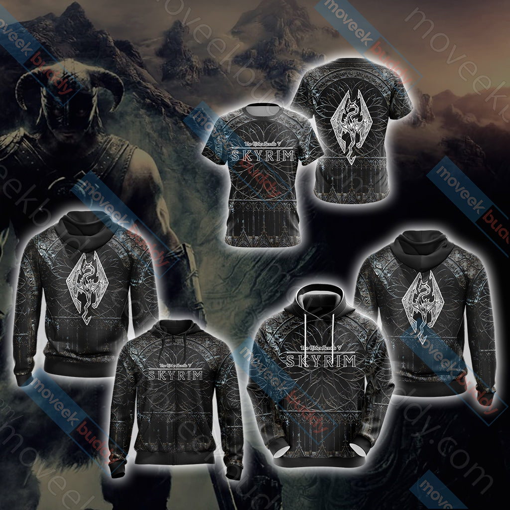The Elder Scrolls - Skyrim New Style Unisex 3D T-shirt