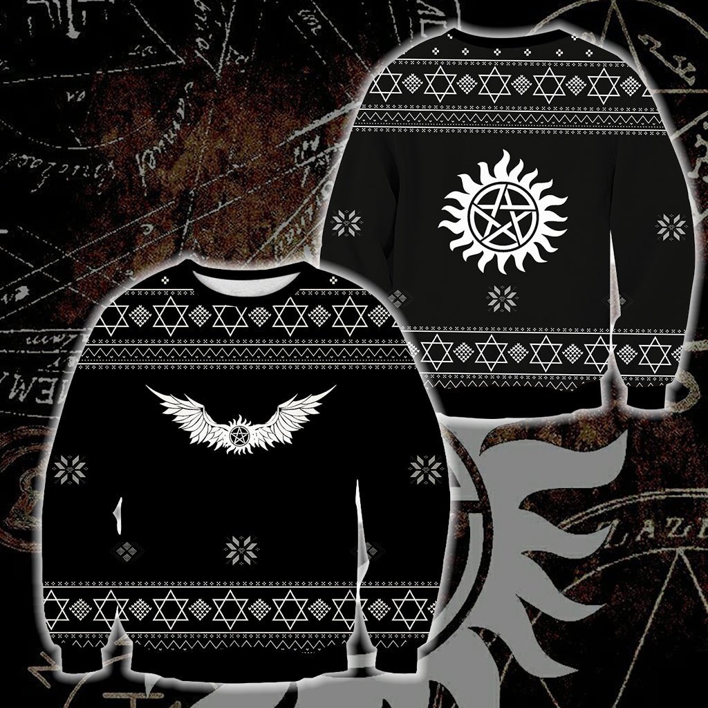Supernatural (tv series) - Ugly Christmas 3D Sweater