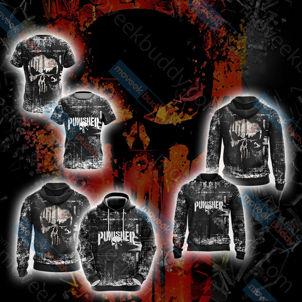 The Punisher New Version Unisex 3D T-shirt