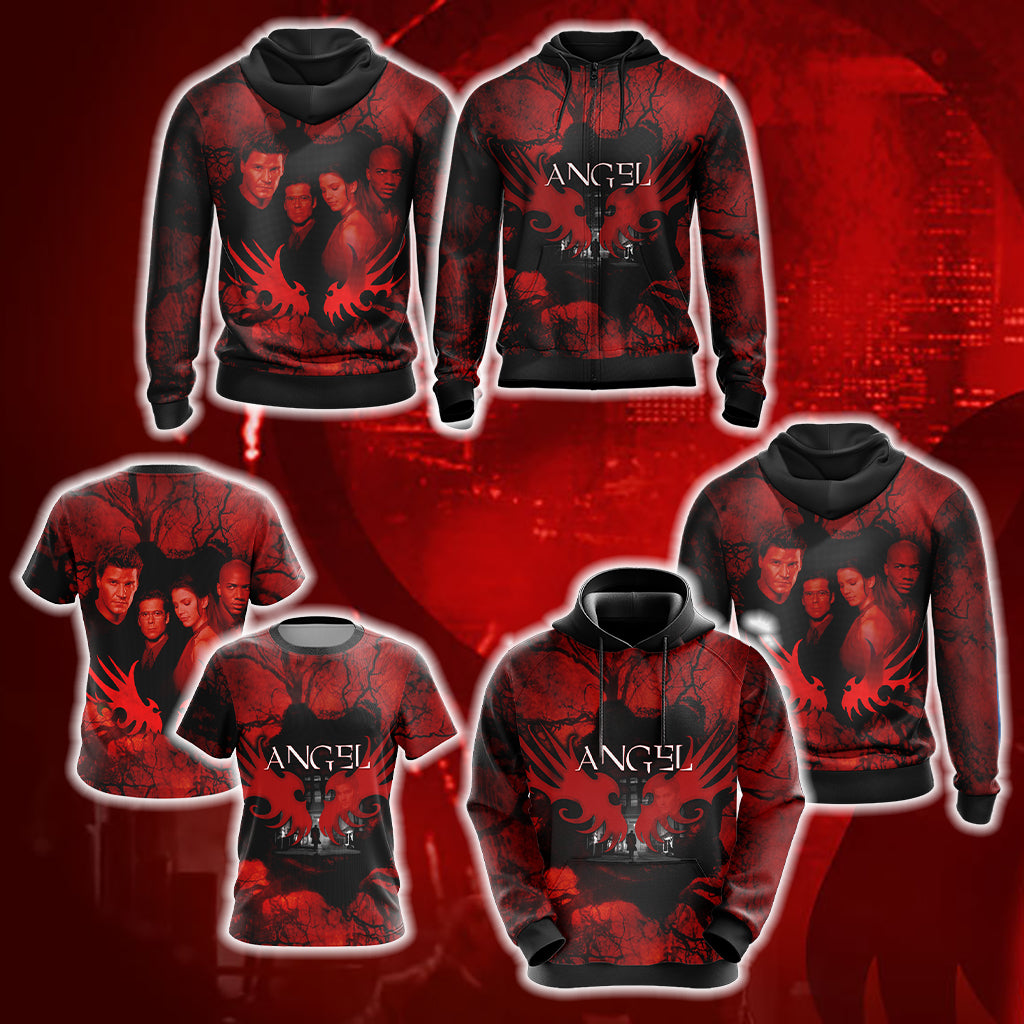 Angel Version TV Series Unisex 3D T-shirt