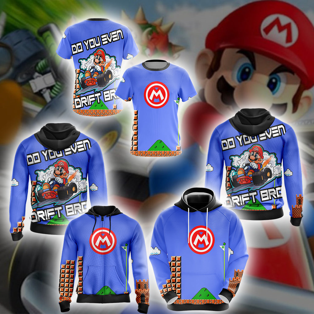 Mario Drift Unisex 3D T-shirt