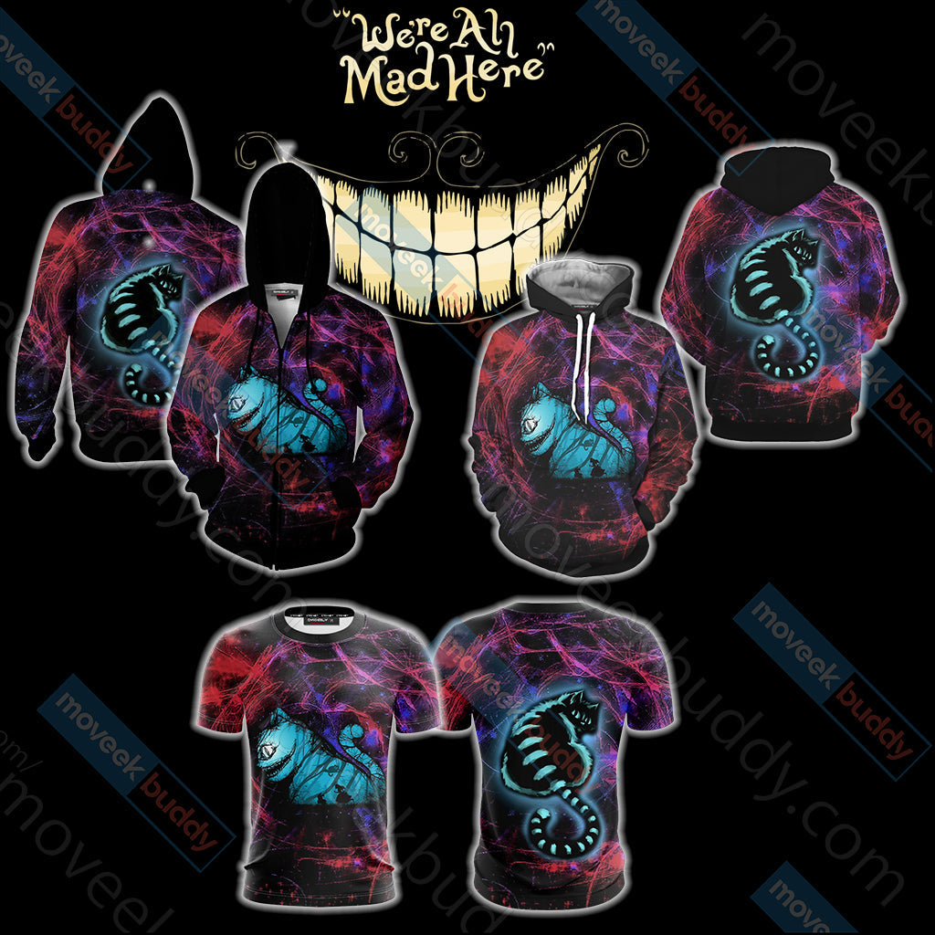 Alice In Wonderland Unisex 3D T-shirt