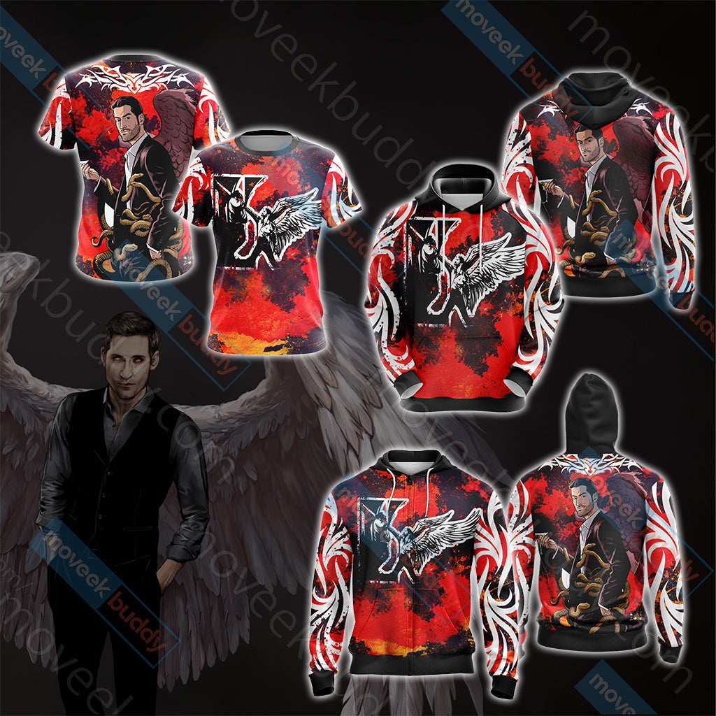 Lucifer New Version Unisex 3D T-shirt