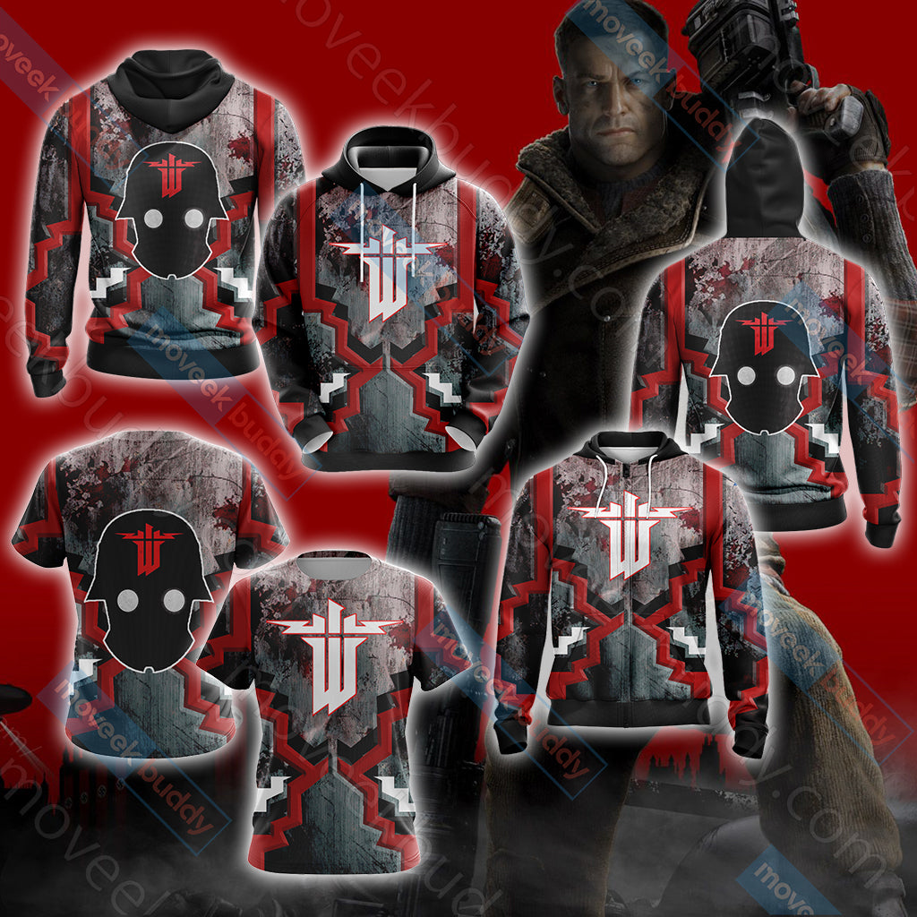 Wolfenstein: The Old Blood Unisex 3D T-shirt
